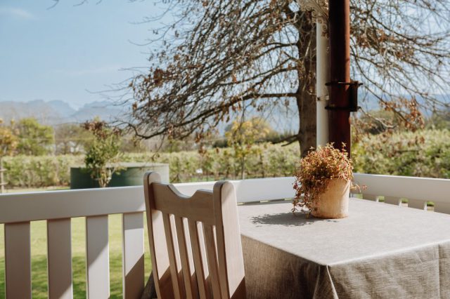 Granny Smith Patio Seating